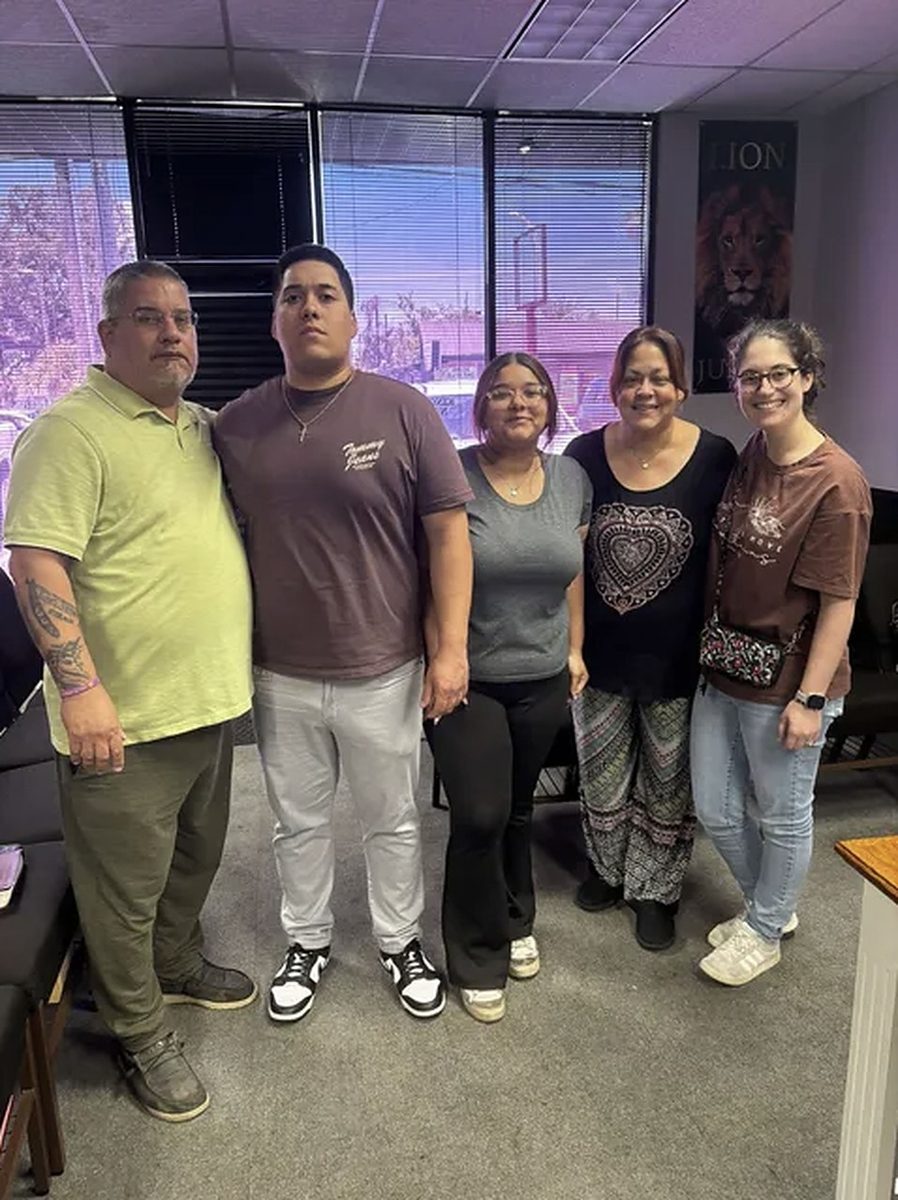 Members of the King of Kings church family together